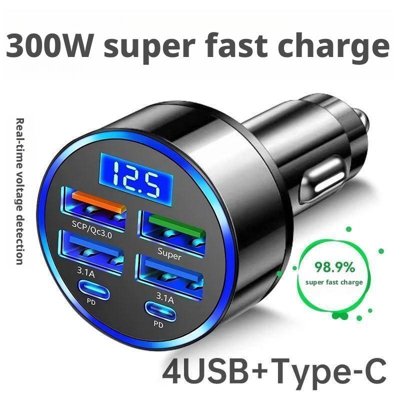 Usb C Hub - Caricabatteria da auto PD da 300