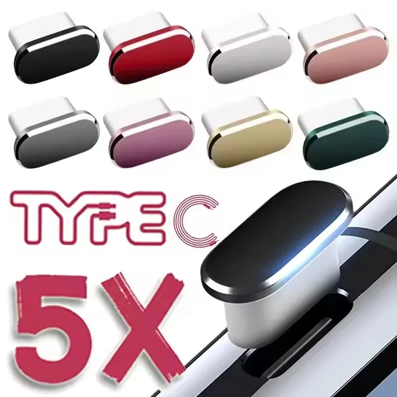 Usb Hub - Tappo Antipolvere in Metallo per iPhone