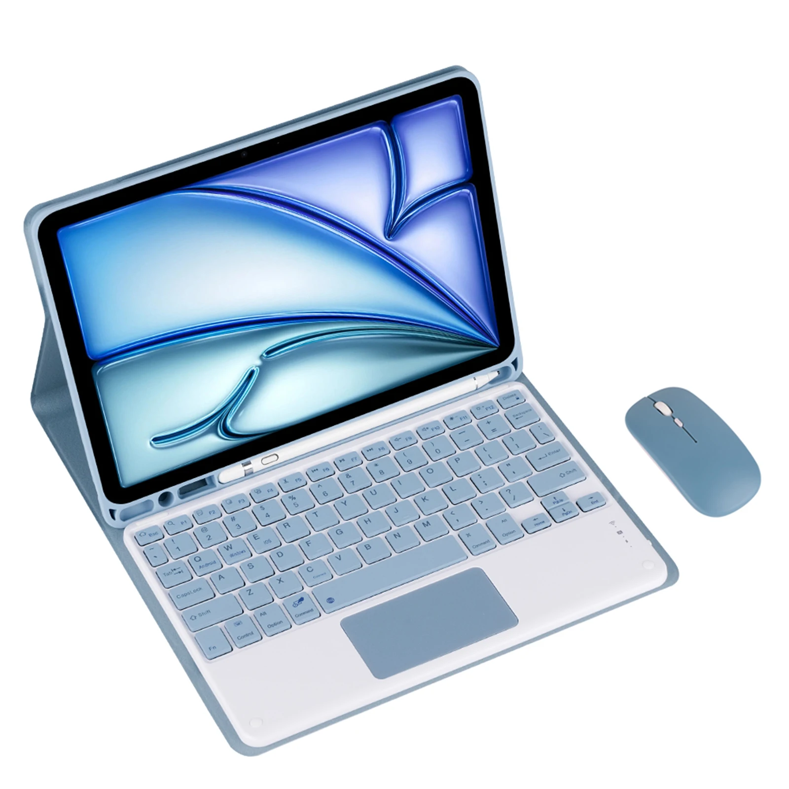 Keyboard Cover - Custodia con Tastiera e Mouse per