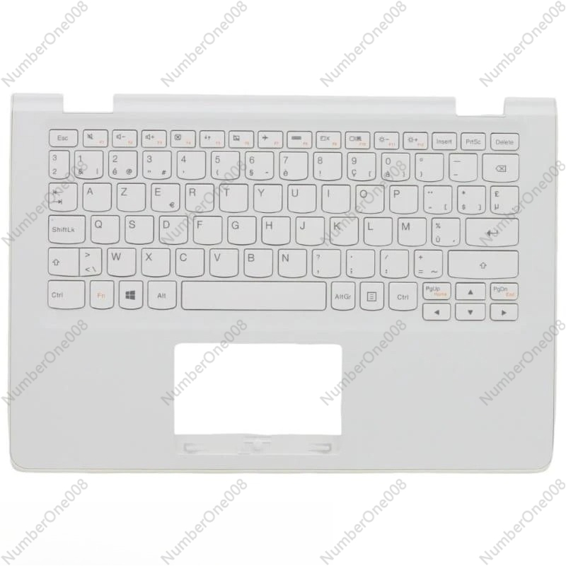 Keyboard Cover - Tastiera bianca Maiuscolo Palmrest Borsette Copertura