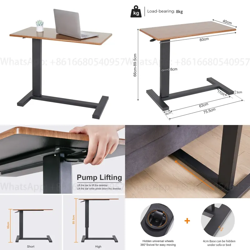 Laptop Stand - Tavolino da Letto Mobile per Laptop,