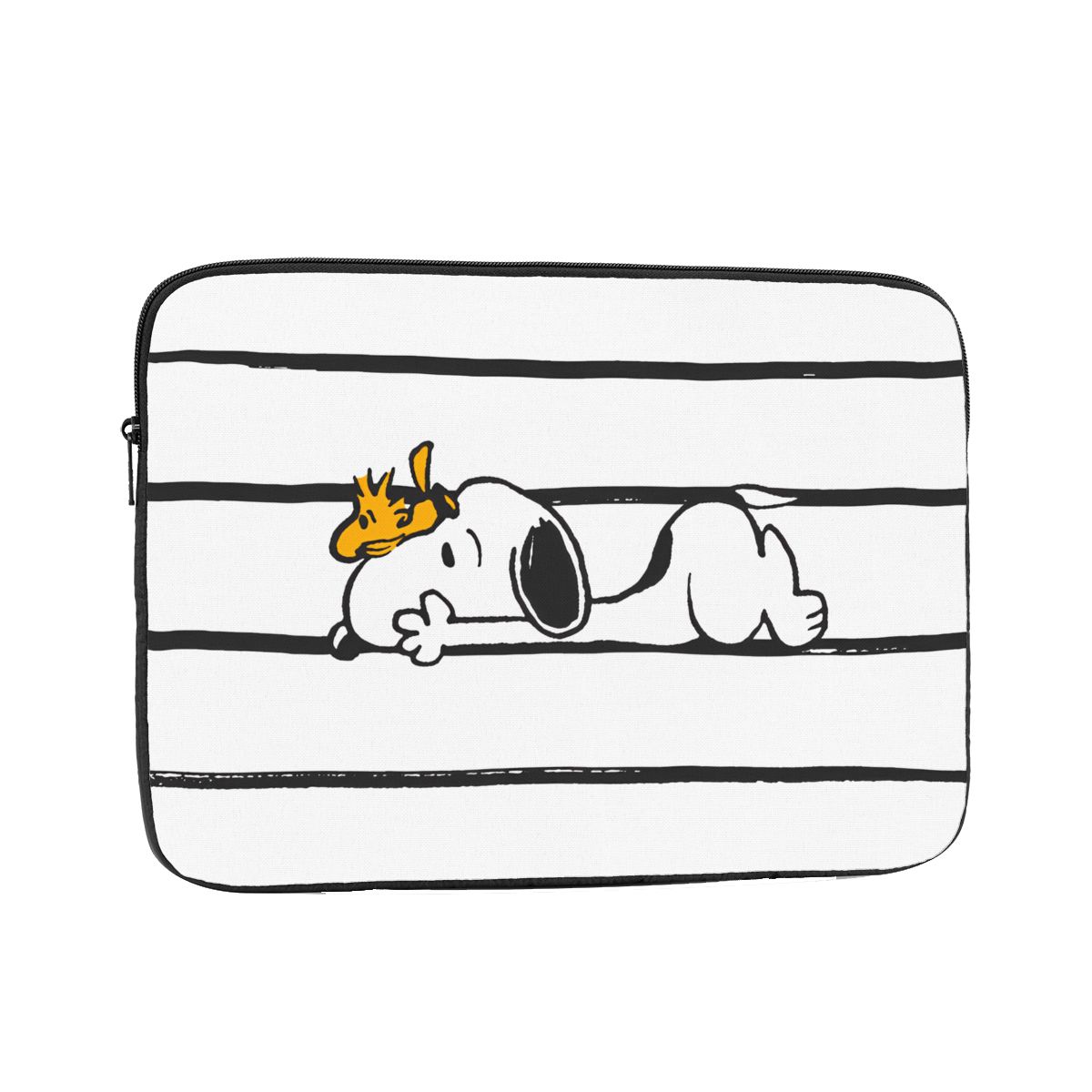 Laptop Sleeve - Snoopy Woodstock Smile Giggle Laugh Custodia