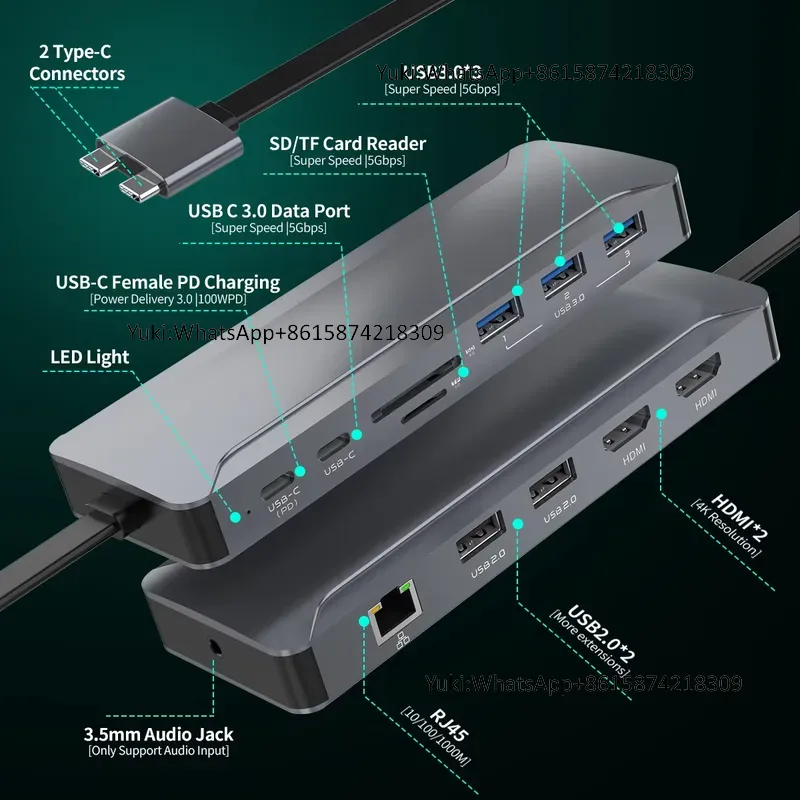 Docking Station USB C 5-in-1 c - Usb Hub recensione e prezzo