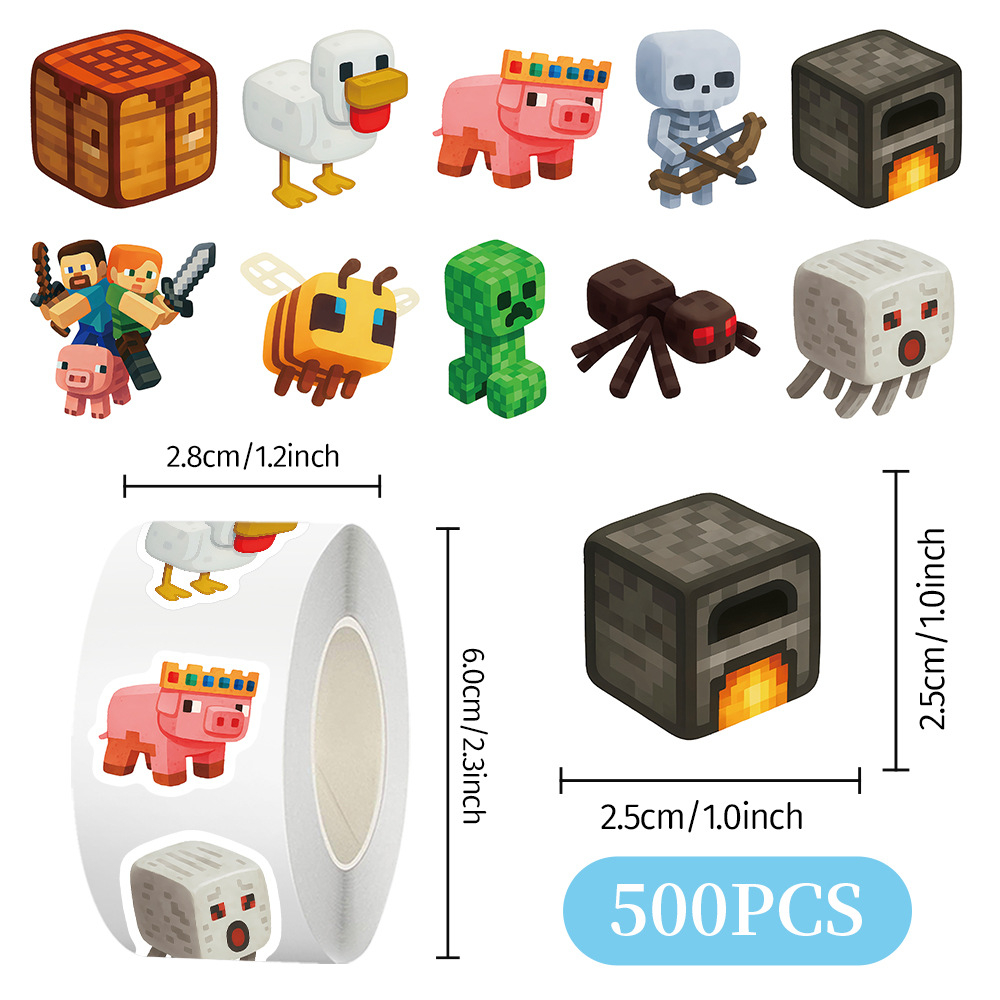 500 Adesivi Cartoon Minecraft  - Laptop Accessories & Repair Jagtap Dairy Pimple Nilakh Pimpri Chinchwad Maharashtra recensione e prezzo