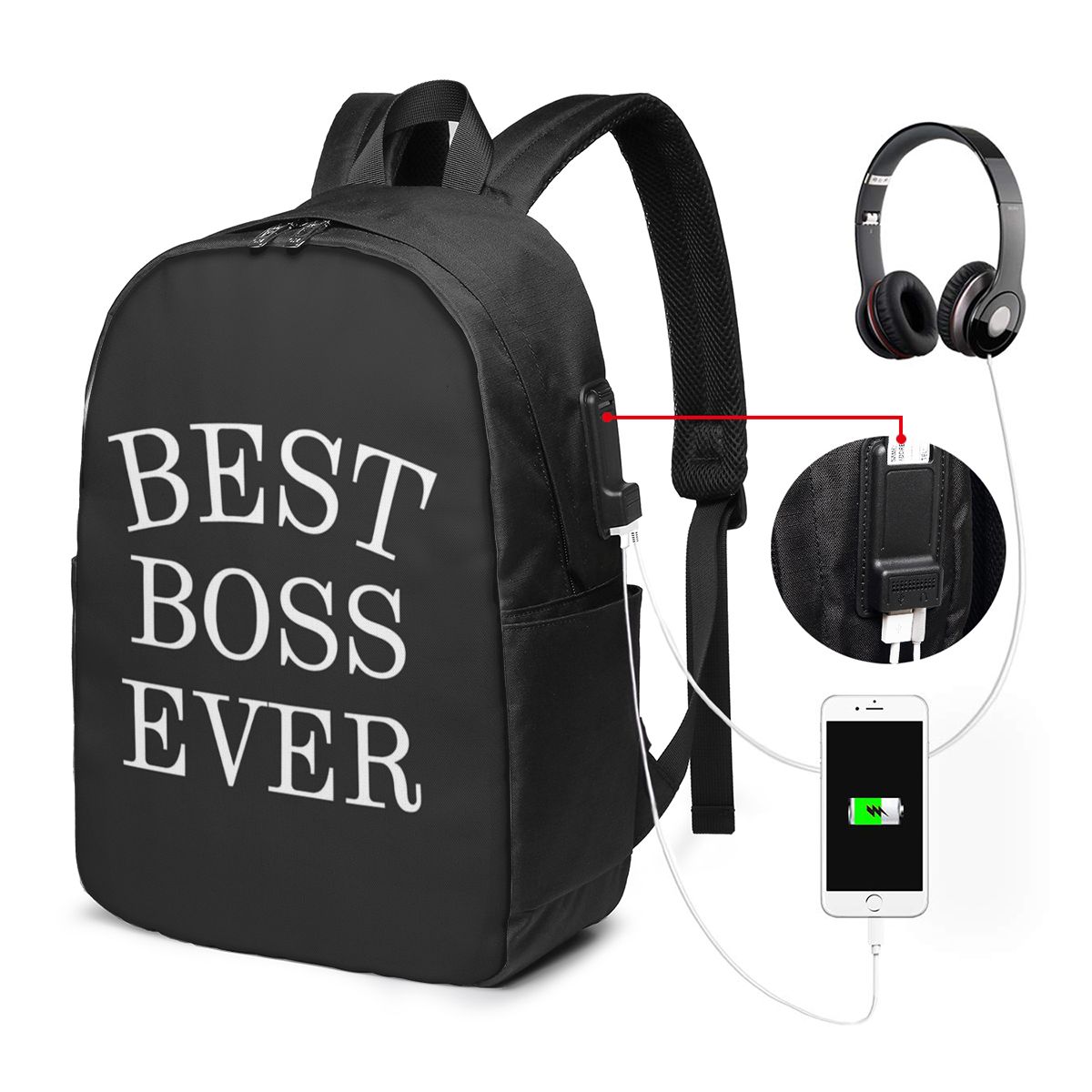 Zaino Lady Best Boss Ever, bor - Laptop Bag recensione e prezzo