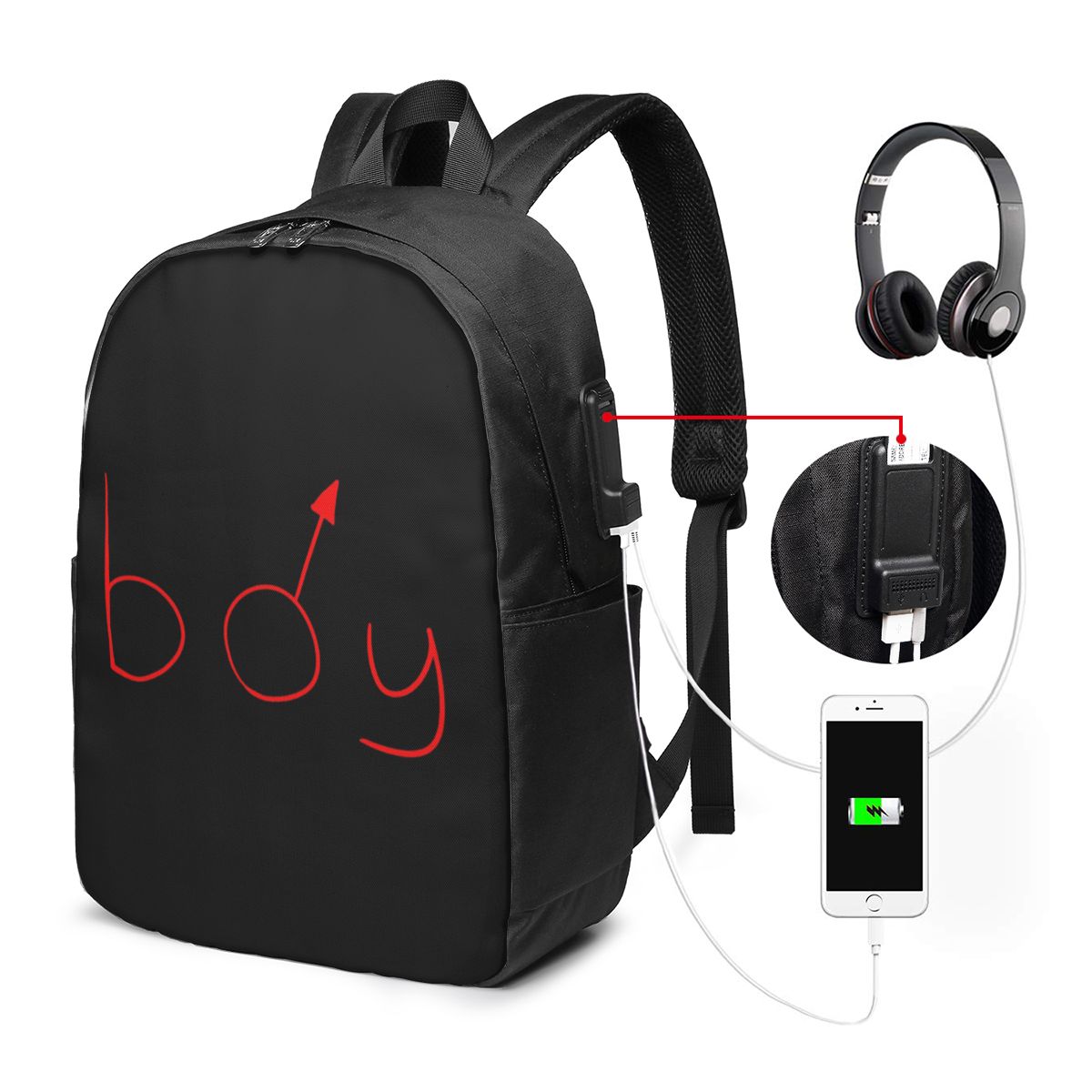 Boymoder Zaino con cappello e  - Laptop Bag recensione e prezzo