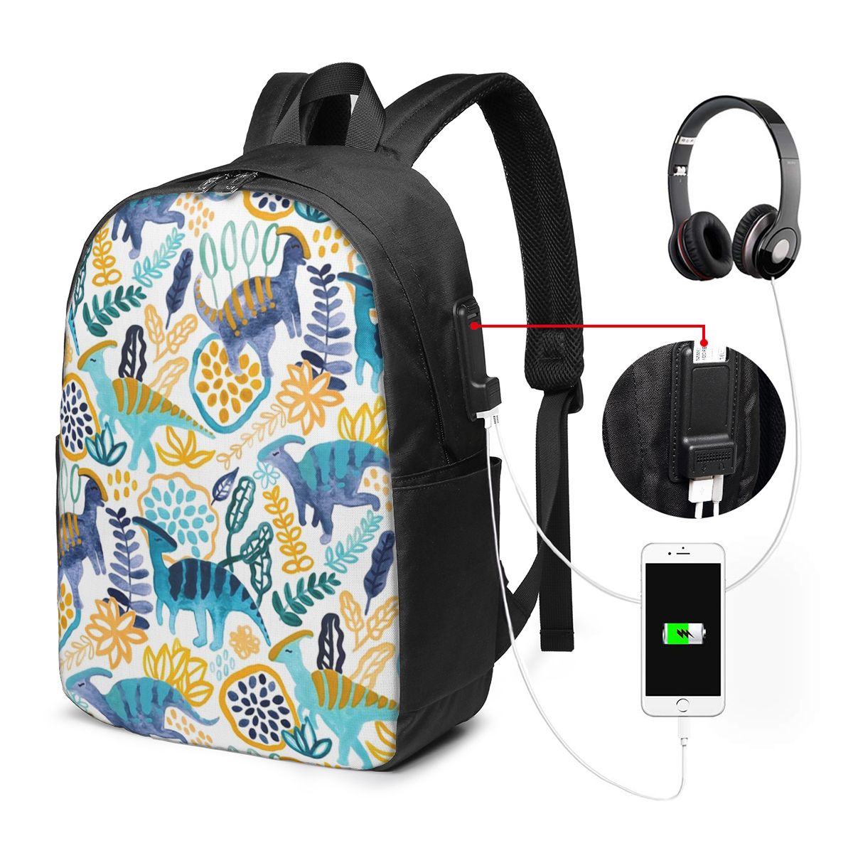 Gouache Parasaurolophuses Zain - Laptop Bag recensione e prezzo